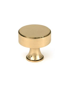 Polished Bronze Scully Cabinet Knob - 32mm