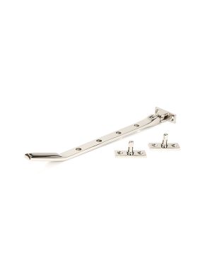 Polished Nickel Art Deco 10" Stay