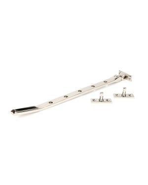 Polished Nickel Art Deco 12" Stay