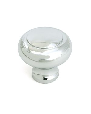 Polished Chrome Regency Cabinet Knob - Large