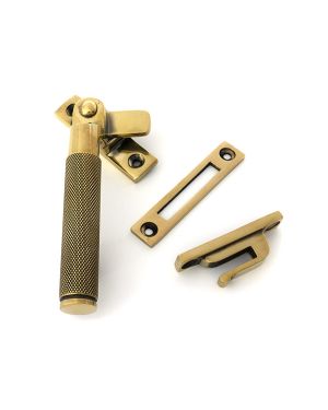 Aged Brass Locking Brompton Fastener – LH