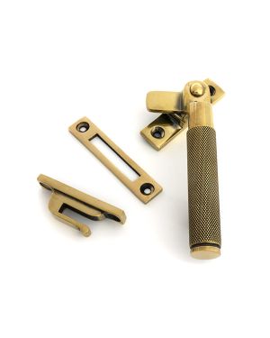 Aged Brass Locking Brompton Fastener – RH