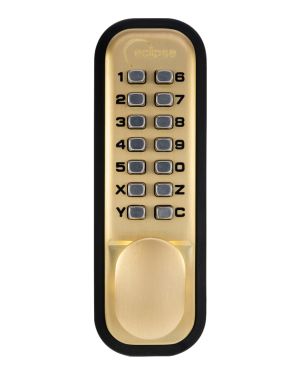Digi Lock - Satin Brass