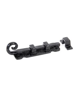 Black 4" Straight Monkeytail Bolt
