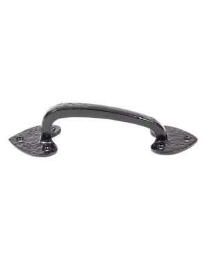 Black Cast 8" Gothic Pull Handle