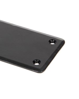 Black 1800mm Plain Fingerplate