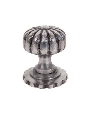 Natural Smooth Flower Cabinet Knob - Small