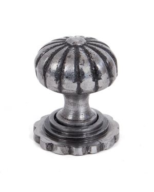 Natural Smooth Flower Cabinet Knob - Large