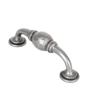 Natural Smooth 5" Hammered D Handle