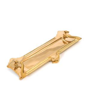 Polished Brass Postal Letter Plate