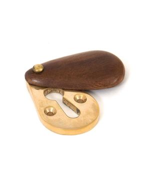 Rosewood Plain Escutcheon
