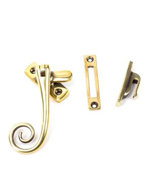 Aged Brass Monkeytail Fastener