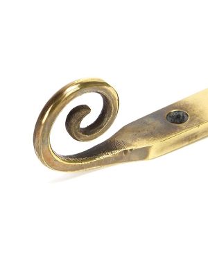Aged Brass 12" Monkeytail Stay