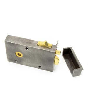 Iron Left Hand Bathroom Latch