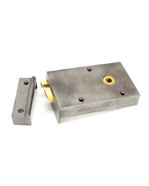 Iron Right Hand Bathroom Latch