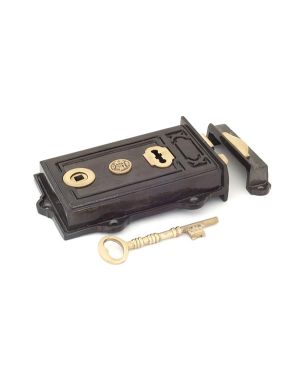 Iron Davenport Rim Lock
