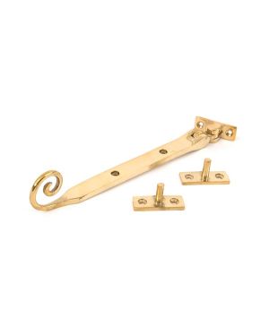 Polished Brass 8" Monkeytail Stay