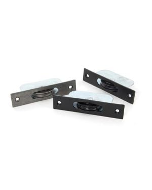 Black Square Ended Sash Pulley 75kg
