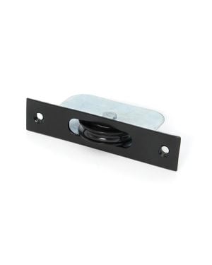 Black Square Ended Sash Pulley 75kg