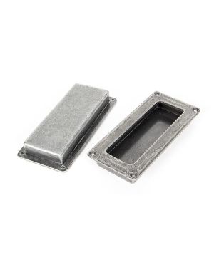 Pewter Flush Handle
