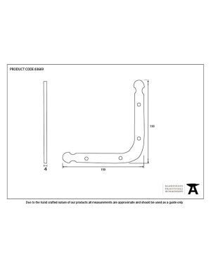 Black Mending Bracket