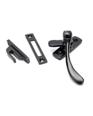 Black Peardrop Fastener