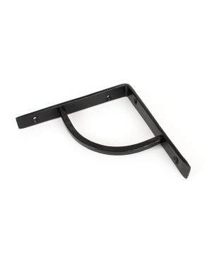 Black 6'' x 6'' Plain Shelf Bracket