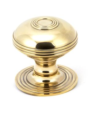 Aged Brass Prestbury Centre Door Knob