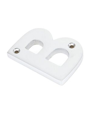 Satin Chrome Letter B