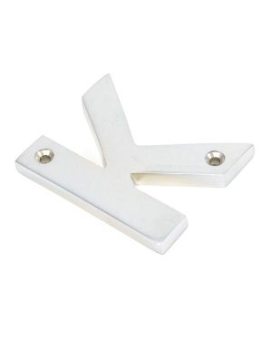 Satin Chrome Letter K
