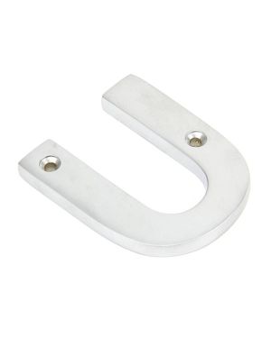 Satin Chrome Letter U