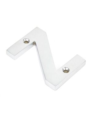 Satin Chrome Letter Z