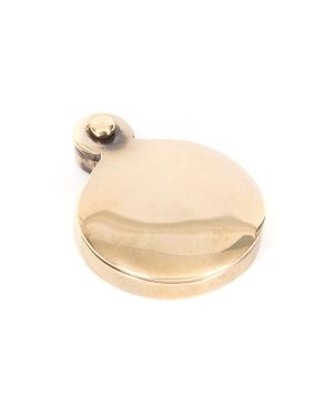 Aged Brass 30mm Round Escutcheon