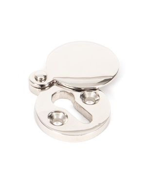 Polished Nickel 30mm Round Escutcheon