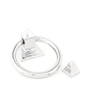 Polished Chrome Ring Door Knocker