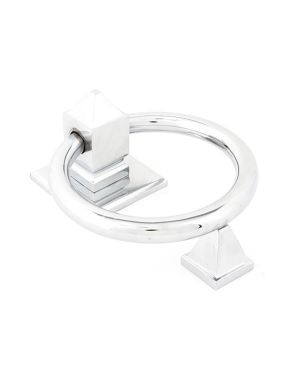 Polished Chrome Ring Door Knocker