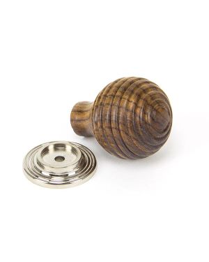 Rosewood and PN Beehive Cabinet Knob 35mm