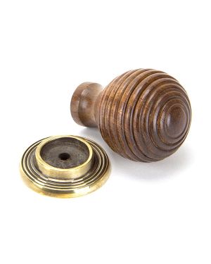 Rosewood and AB Beehive Cabinet Knob 38mm