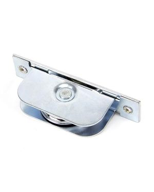 Polished Chrome Square Ended Sash Pulley 75kg