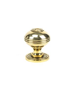 Aged Brass Prestbury Cabinet Knob 38mm
