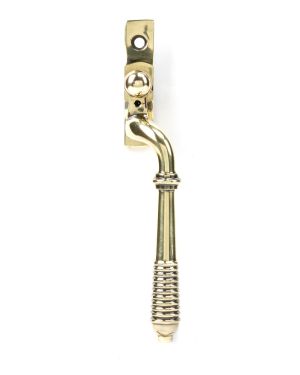 Aged Brass Reeded Espag - RH