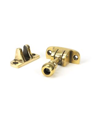 Aged Brass Mushroom Brighton Fastener (Radiused)