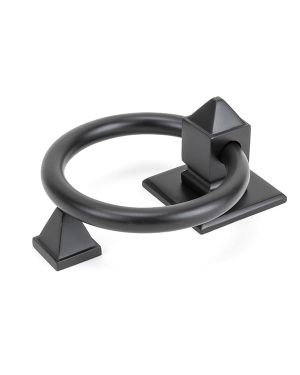 Aged Bronze Ring Door Knocker