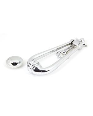 Polished Chrome Loop Door Knocker