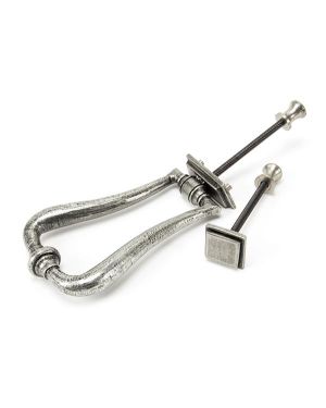 Pewter Slimline Art Deco Door Knocker