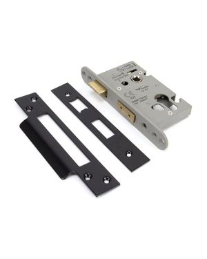 Black 2" Euro Profile Sash Lock