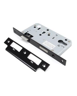 Black 60mm Backset 72mm Centre - Euro Sashlock