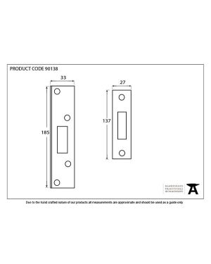 SS ½" Rebate Kit for Deadlock
