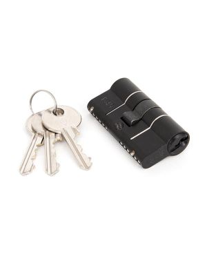 Black 30/30 6pin Euro Cylinder KA