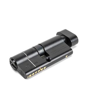 Black 35/35 6pin Euro Cylinder/Thumbturn KA